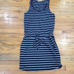 Sunnyside stripe mini dress sz S